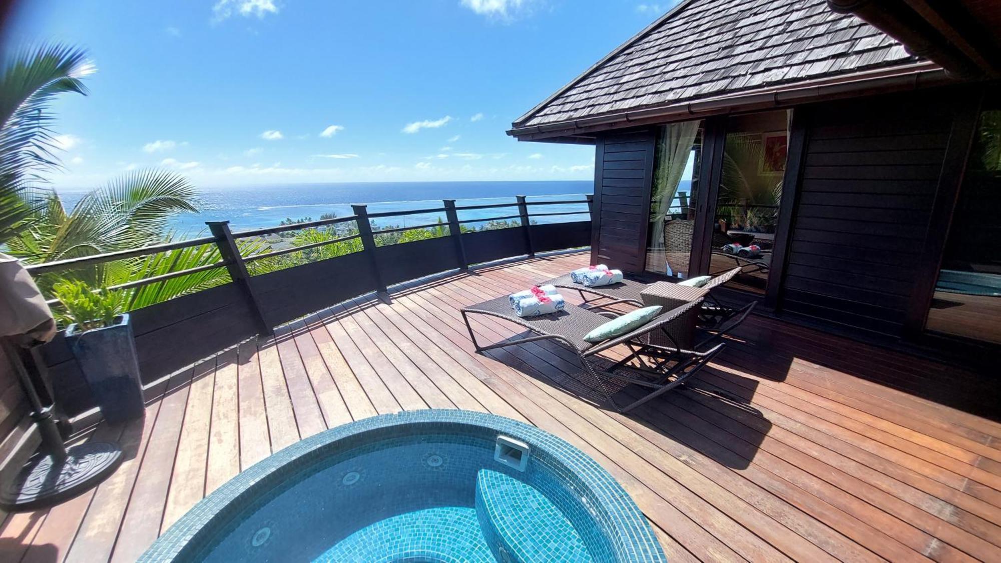 Villa Honu - Legends Residences - Stunning Ocean Views Papetoai Exteriör bild